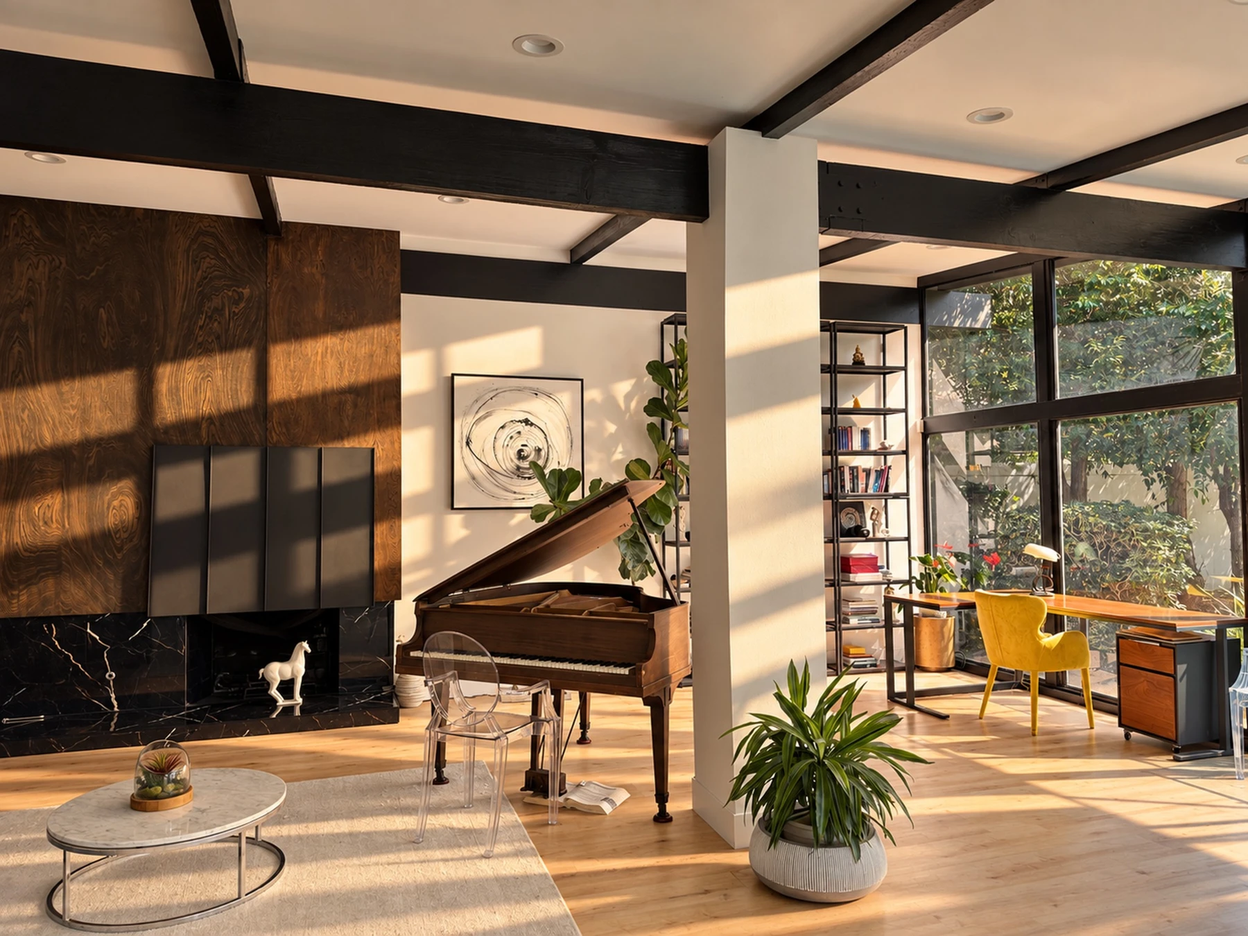 Modern comfort, with the home’s architectural spirit intact.
